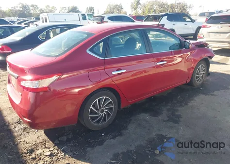 2013 Nissan Sentra S z USA, uszkodzony, nr VIN 3N1AB7AP0DL692257